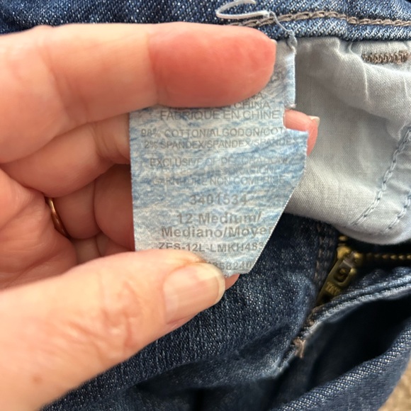 Lee Slender Secret jeans size 12M - Picture 4 of 5